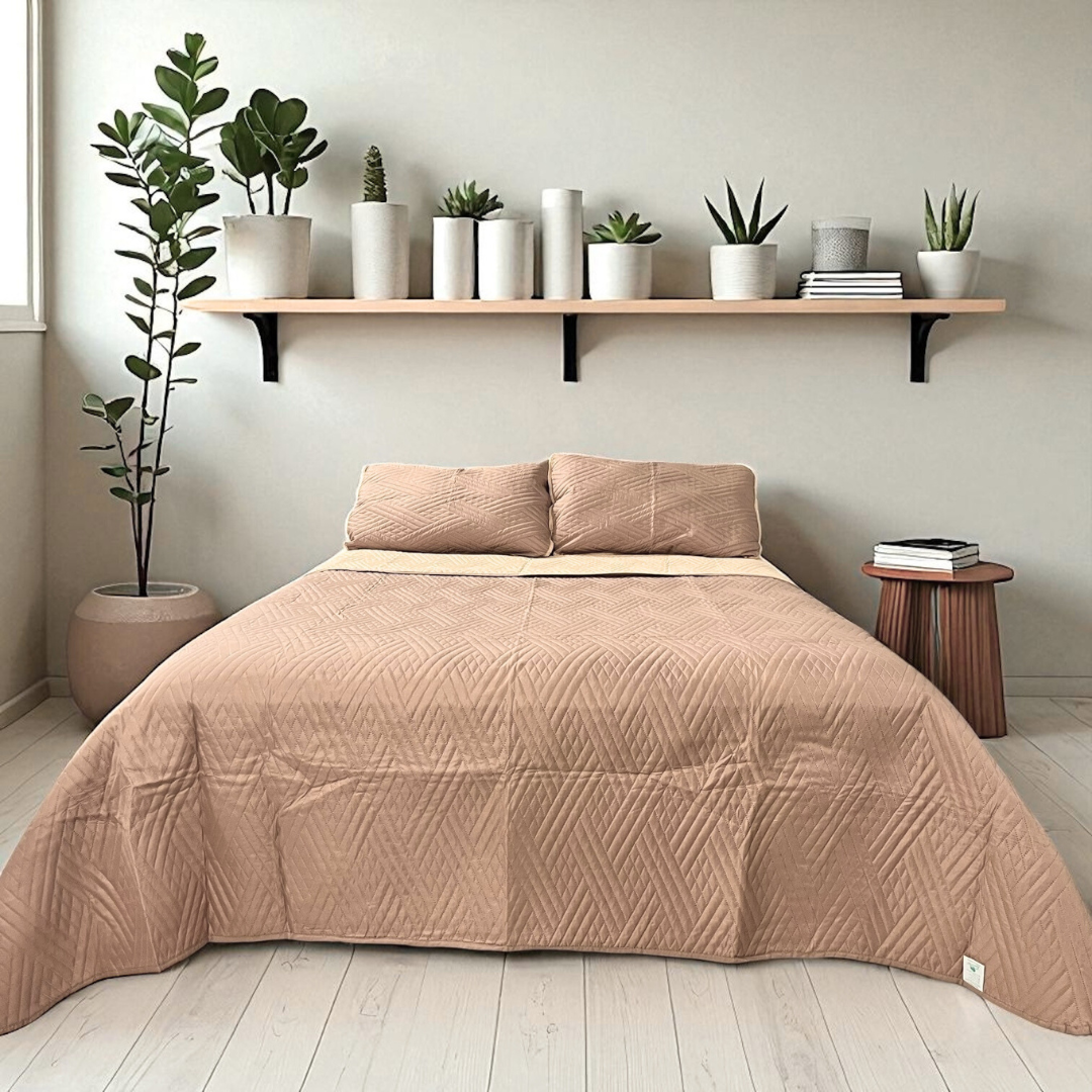 Edredón ligero Ultrasonic Jumbo con fundas