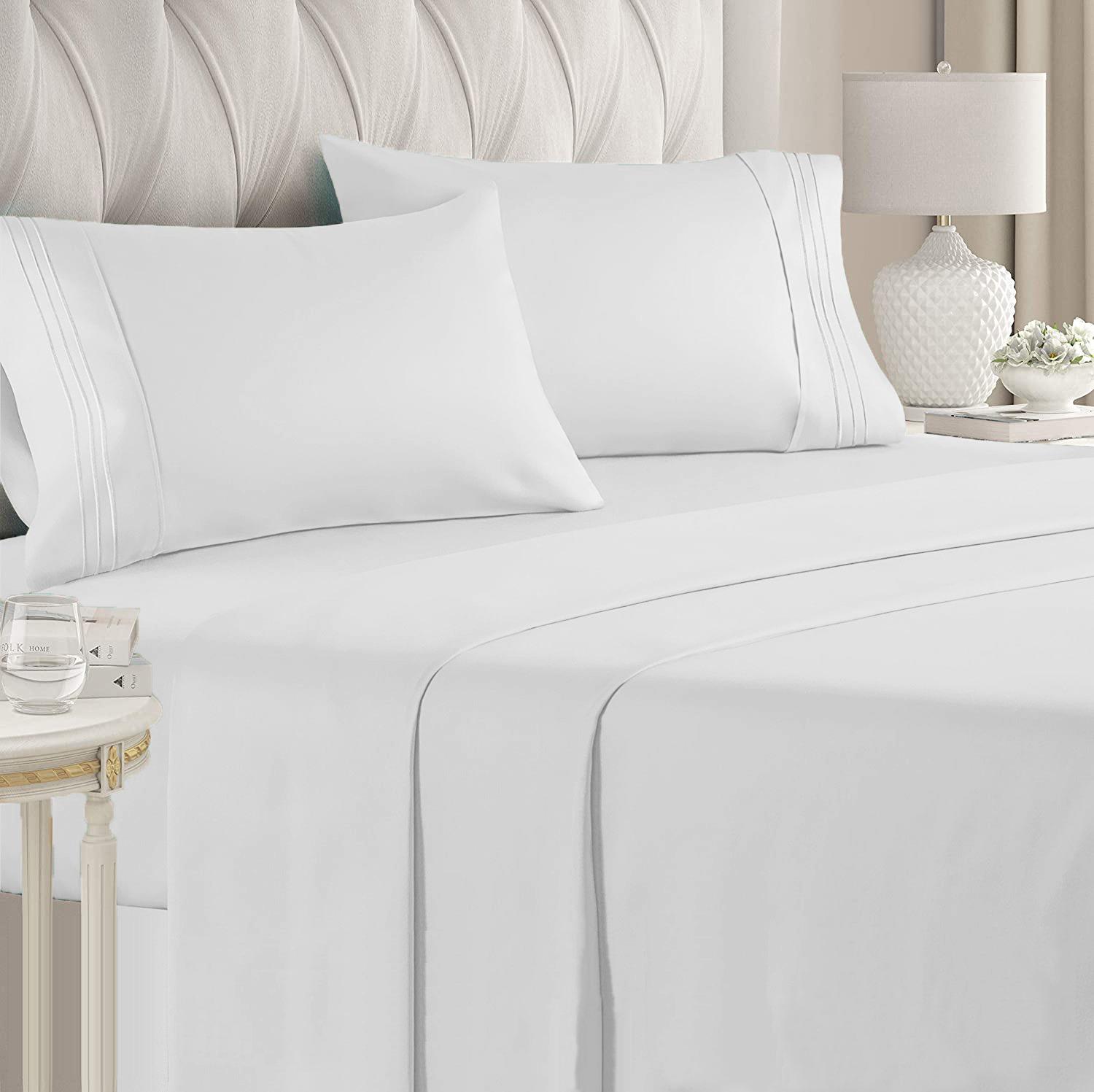 Set de Sábanas 1800 Hilos Calidad Hotelera – Suaves y Duraderas