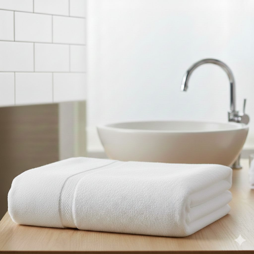 Toalla de Baño Hotelera 100% Algodón