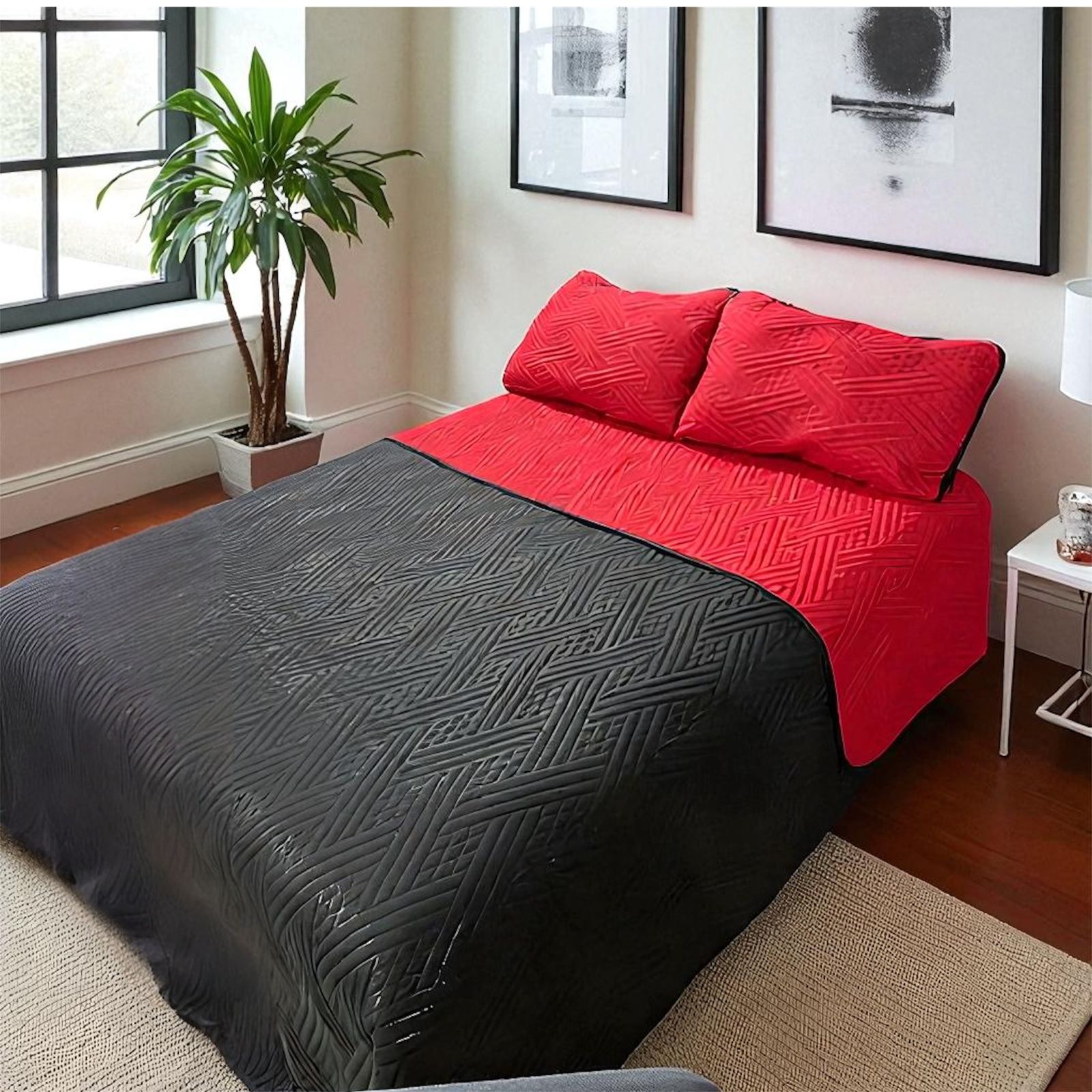 Edredón ligero Ultrasonic Jumbo con fundas