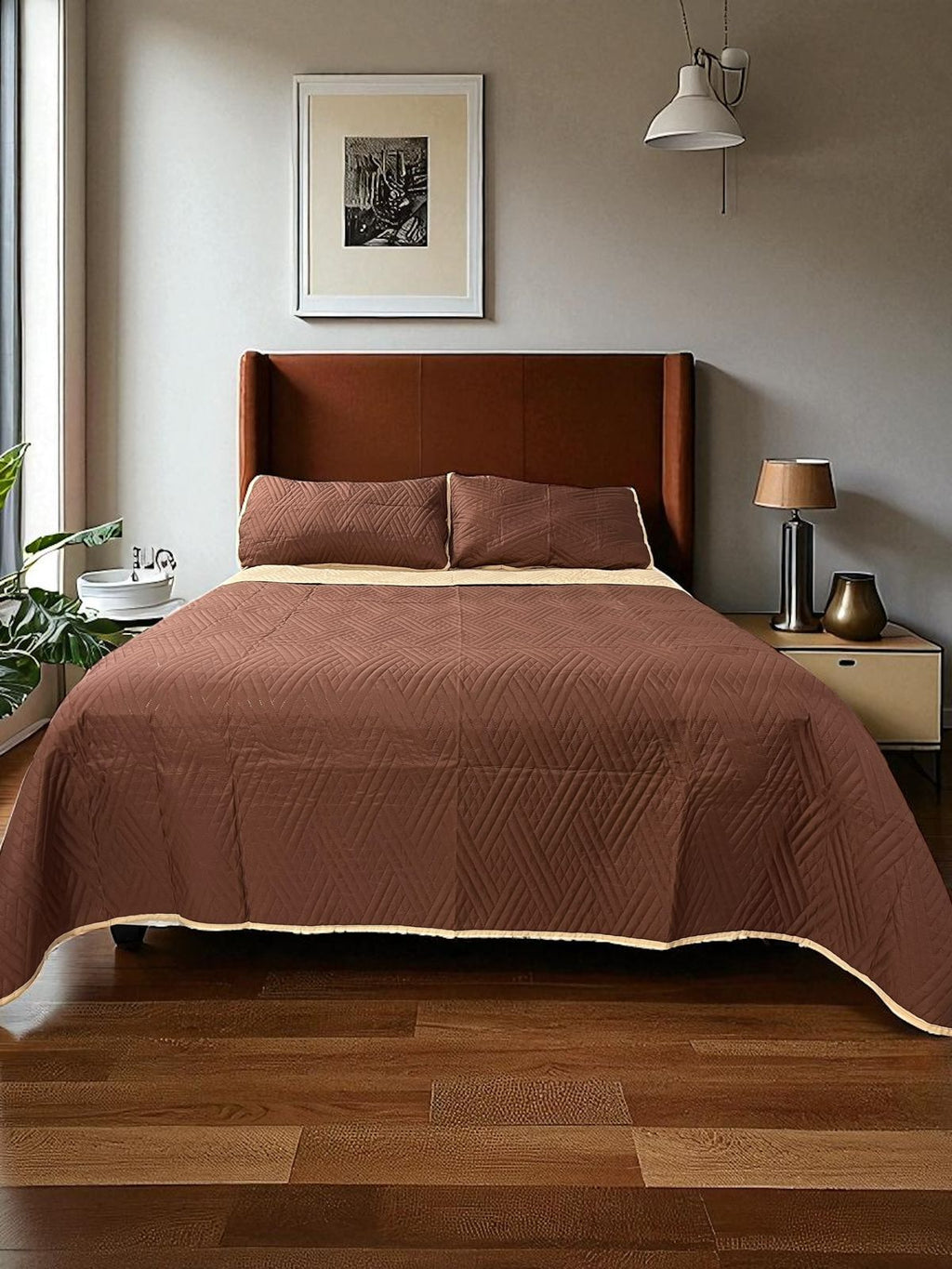 Edredón ligero Ultrasonic Jumbo con fundas