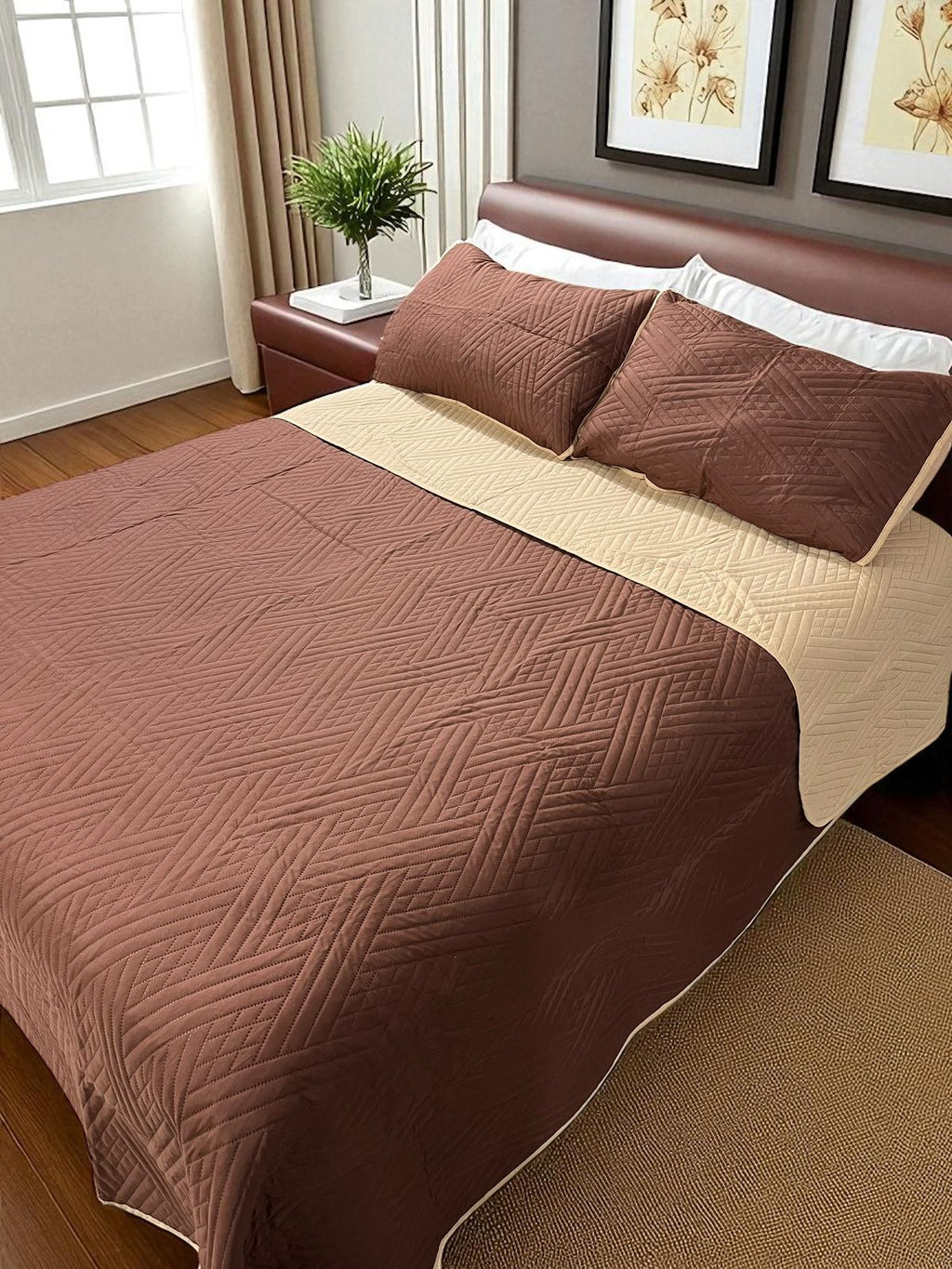 Edredón ligero Ultrasonic Jumbo con fundas