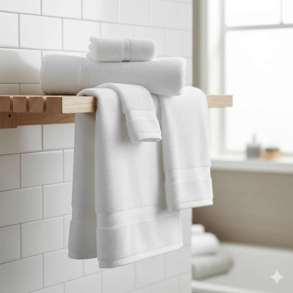 Set de Toalla Hotelera 100% Algodón