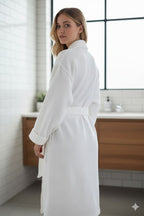 Bata de Baño Waffle Premium Calidad Hotelera - Unisex