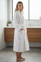 Bata de Baño Waffle Premium Calidad Hotelera - Unisex