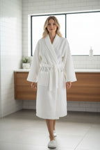 Bata de Baño Waffle Premium Calidad Hotelera - Unisex